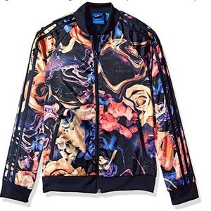 Adidas Floral Jacket ✧RARE✧ Size S